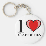 I Love Capoeira Key Chains