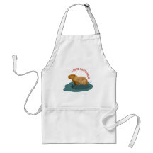 I love capybaras apron