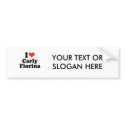 I Love Carly Fiorina bumper stickers