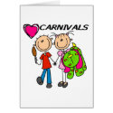 I Love Carnivals cards
