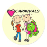 I Love Carnivals Tshirts and Gifts stickers