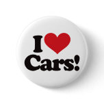 I Love Cars! buttons