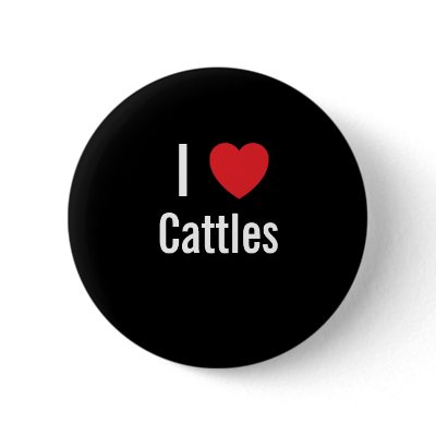 I love Cattles Pinback Buttons by funnycustomtshirts