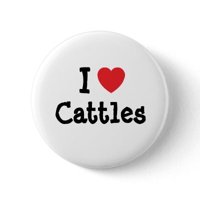 I love Cattles heart custom personalised Pin by funnycustomtshirts