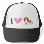 I Love Cavalier King Charles Spaniels hats