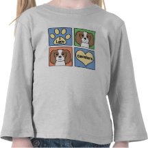 I Love Cavalier King Charles Spaniels T Shirt