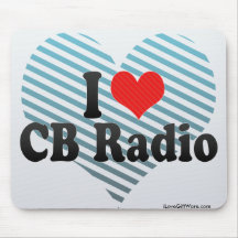 I Love CB Radio Mousepad