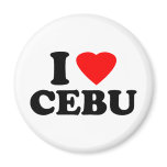 I Love Cebu magnets