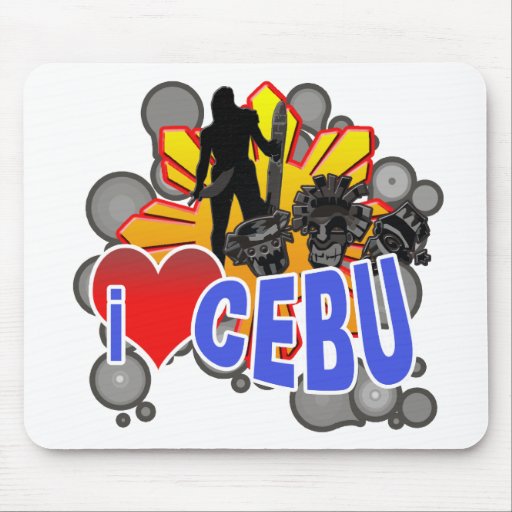 I love Cebu Mouse Mats