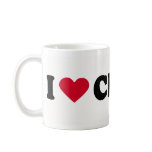 I LOVE CEDRIC mugs
