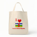 I Love Central African Republic bags
