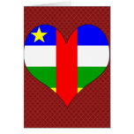 I Love Central African Republic cards