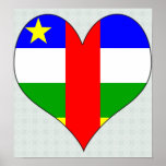 I Love Central African Republic posters