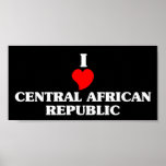 I Love Central African Republic posters