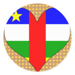 I Love Central African Republic stickers