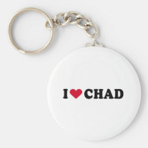 I LOVE CHAD KEY CHAIN
