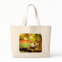 i love chameleons Digital art Tote Bag