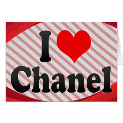 I love Chanel Cards