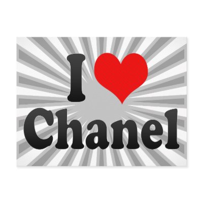 I love Chanel Post Cards