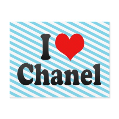 I love Chanel Post Cards