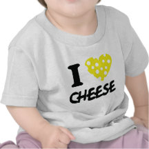 I love cheese icon tshirt
