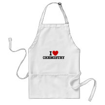 I Love Chemistry Aprons