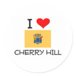 I Love Cherry Hill New Jersey stickers