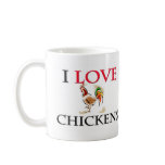 I Love Chickens Coffee Mug