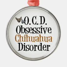 I Love Chihuhuas Ornament
