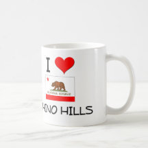 I Love CHINO HILLS California Mugs