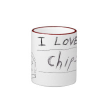 I Love Chips by Maree Hardy - Mug