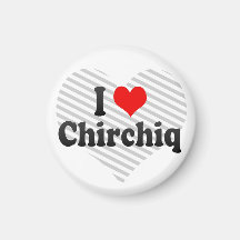 I Love Chirchiq, Uzbekistan Magnet