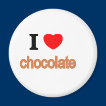 I love chocolate magnets