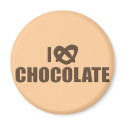 I Love Chocolate magnets