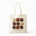I Love Chocolate Tote bags