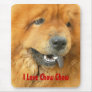 I Love Chow Chow Mouse Mats