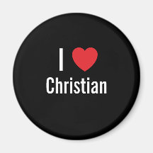 I love Christian Magnet