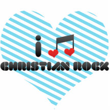 I Love Christian Rock Cut Outs