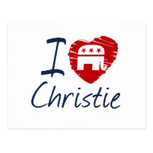 I LOVE CHRISTIE SKETCH -.png Postcard
