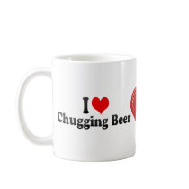 I Love Chugging Beer Mug