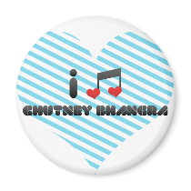 I Love Chutney Bhangra Magnet