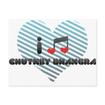 I Love Chutney Bhangra Post Cards