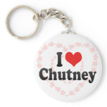 I Love Chutney keychains