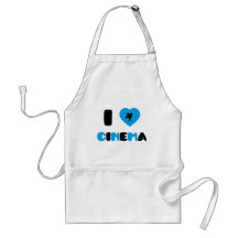 I Love Cinema Aprons