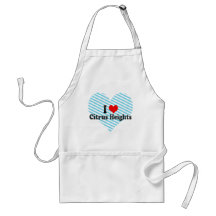 I Love Citrus Heights, United States Apron