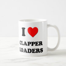 I Love Clapper Loaders Mugs