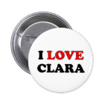 I Love Clara Pin