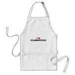I Love Clarksville Illinois Aprons