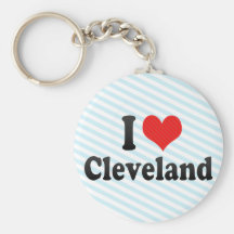 I Love Cleveland Key Chains