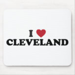 I Love Cleveland Ohio Mouse Pad